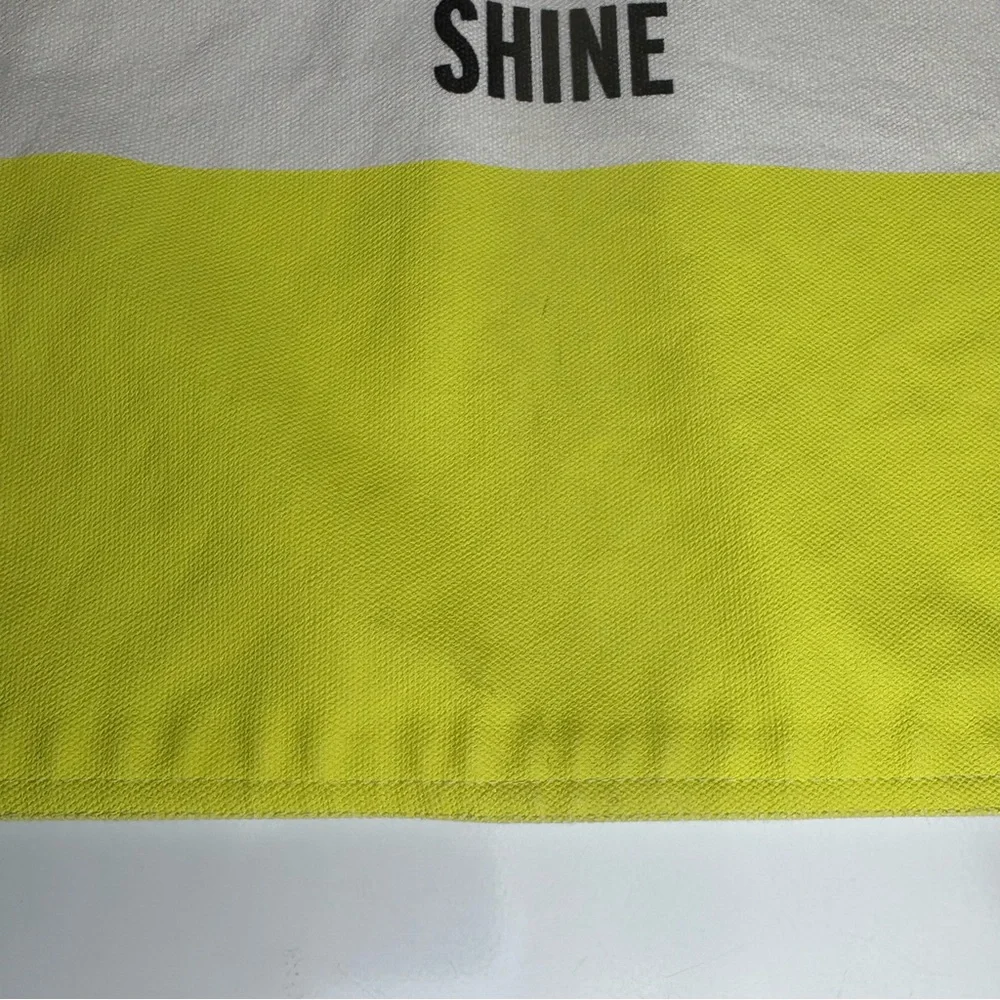 Kate Spade food for thought rise and shine white and yellow single placemat